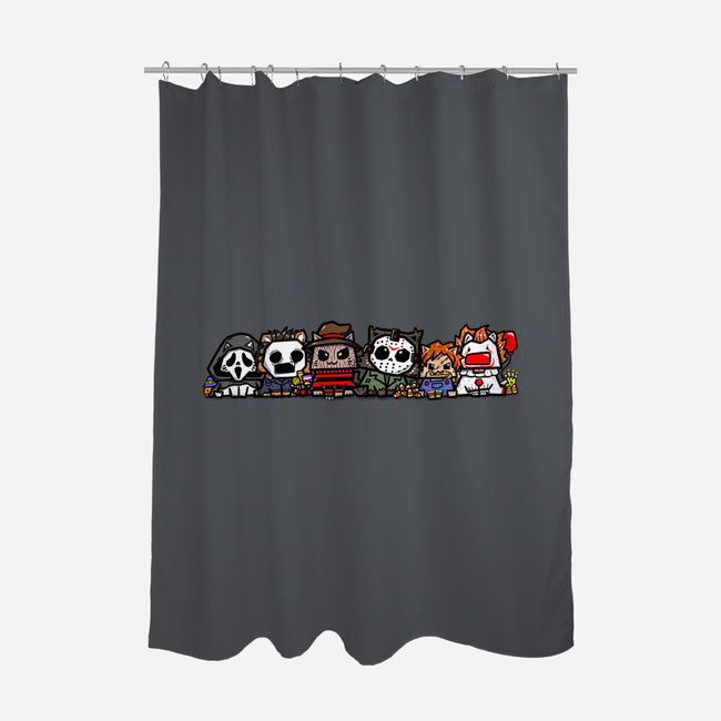 Scary Movies Gang-None-Polyester-Shower Curtain-bloomgrace28
