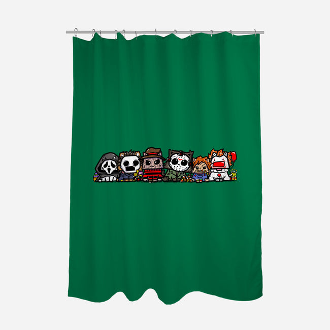 Scary Movies Gang-None-Polyester-Shower Curtain-bloomgrace28