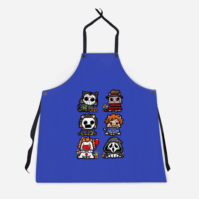 Scary Movies Crew-Unisex-Kitchen-Apron-bloomgrace28