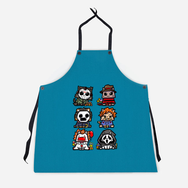Scary Movies Crew-Unisex-Kitchen-Apron-bloomgrace28