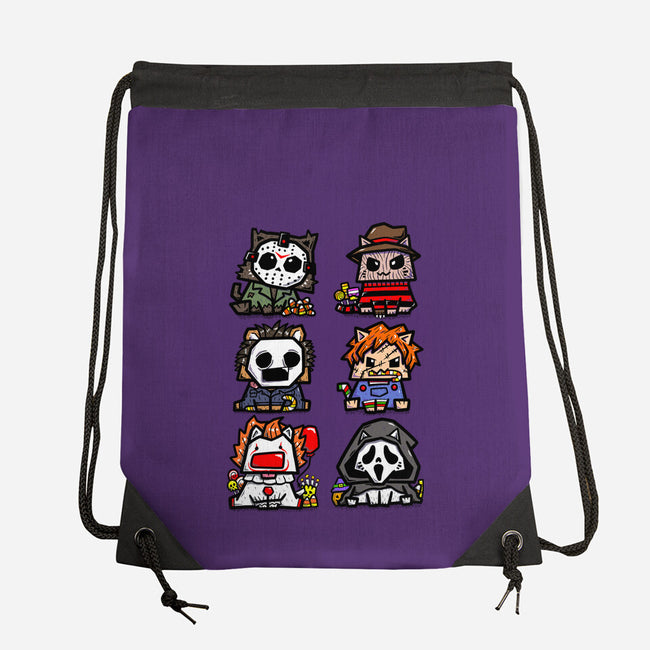 Scary Movies Crew-None-Drawstring-Bag-bloomgrace28