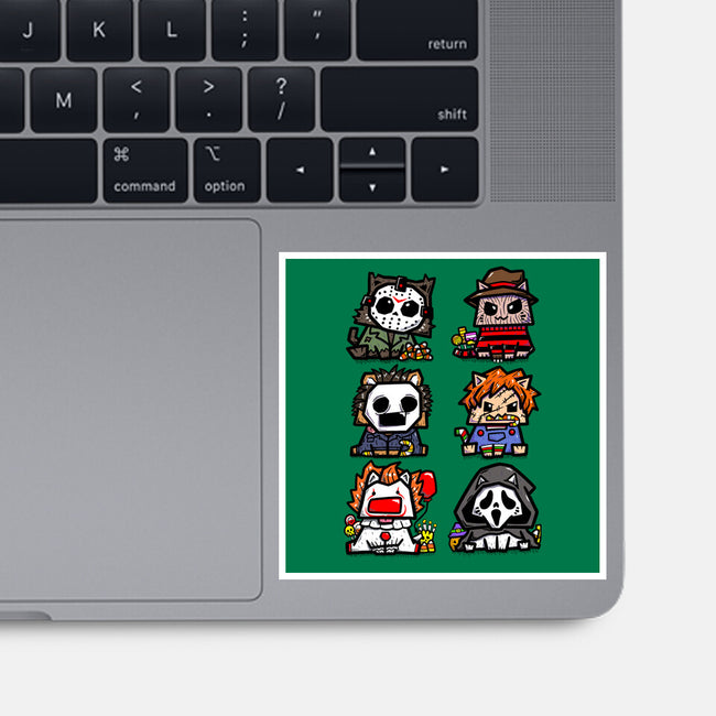 Scary Movies Crew-None-Glossy-Sticker-bloomgrace28