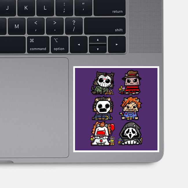 Scary Movies Crew-None-Glossy-Sticker-bloomgrace28