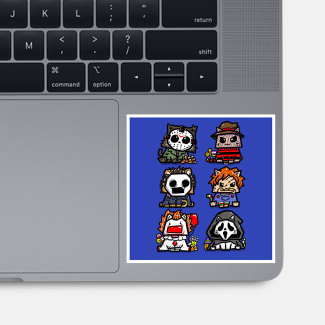Scary Movies Crew-None-Glossy-Sticker-bloomgrace28