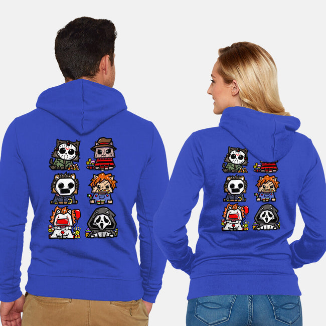 Scary Movies Crew-Unisex-Zip-Up-Sweatshirt-bloomgrace28