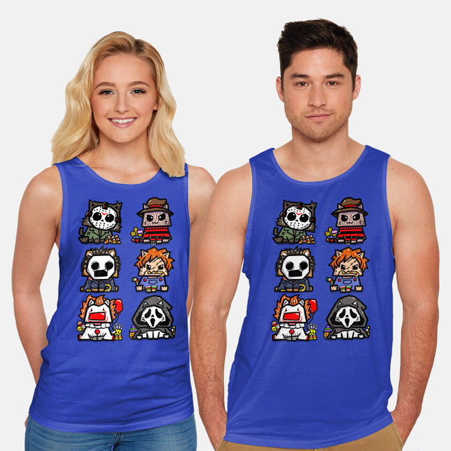 Scary Movies Crew-Unisex-Basic-Tank-bloomgrace28