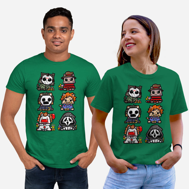 Scary Movies Crew-Unisex-Basic-Tee-bloomgrace28