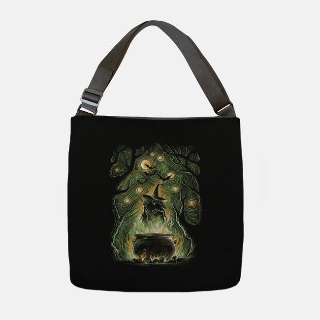 Starry Witch-None-Adjustable Tote-Bag-zascanauta