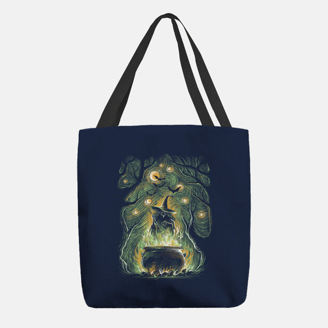 Starry Witch-None-Basic Tote-Bag-zascanauta