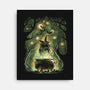Starry Witch-None-Stretched-Canvas-zascanauta