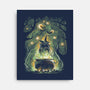 Starry Witch-None-Stretched-Canvas-zascanauta