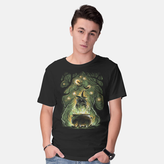 Starry Witch-Mens-Basic-Tee-zascanauta
