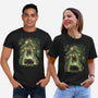 Starry Witch-Unisex-Basic-Tee-zascanauta