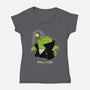 Dragoncula-Womens-V-Neck-Tee-imisko