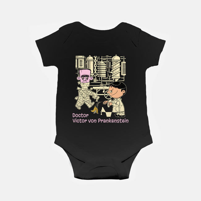 Doctor Victor Von Prankenstein-Baby-Basic-Onesie-imisko