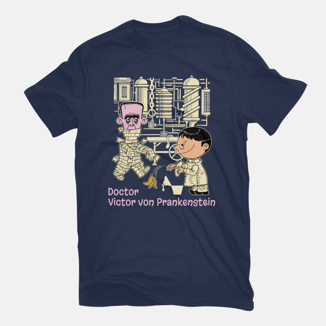 Doctor Victor Von Prankenstein-Mens-Basic-Tee-imisko