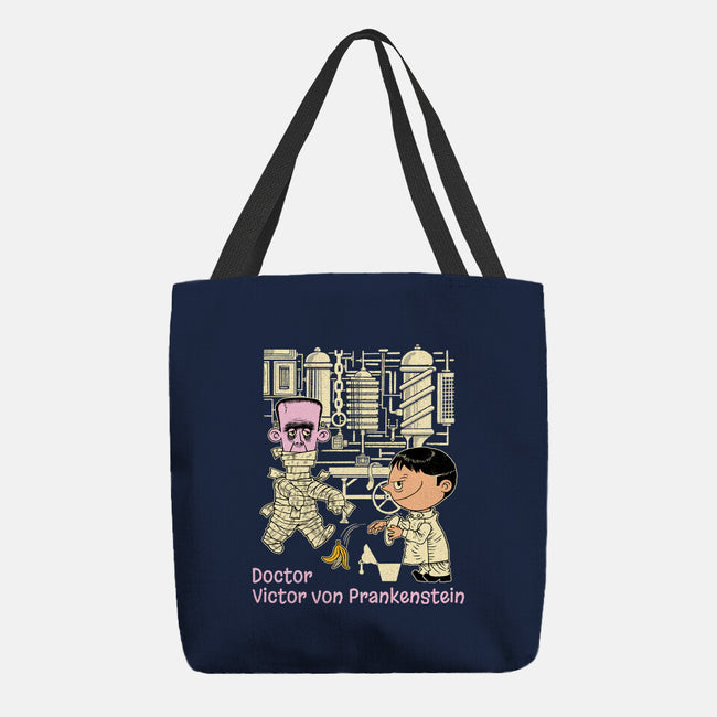 Doctor Victor Von Prankenstein-None-Basic Tote-Bag-imisko