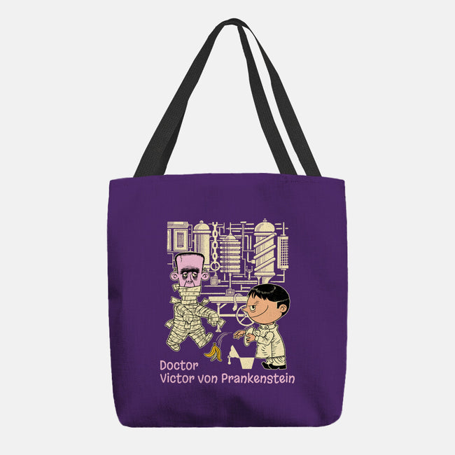 Doctor Victor Von Prankenstein-None-Basic Tote-Bag-imisko