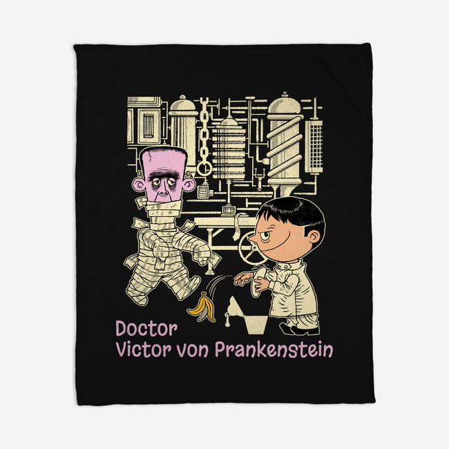 Doctor Victor Von Prankenstein-None-Fleece-Blanket-imisko