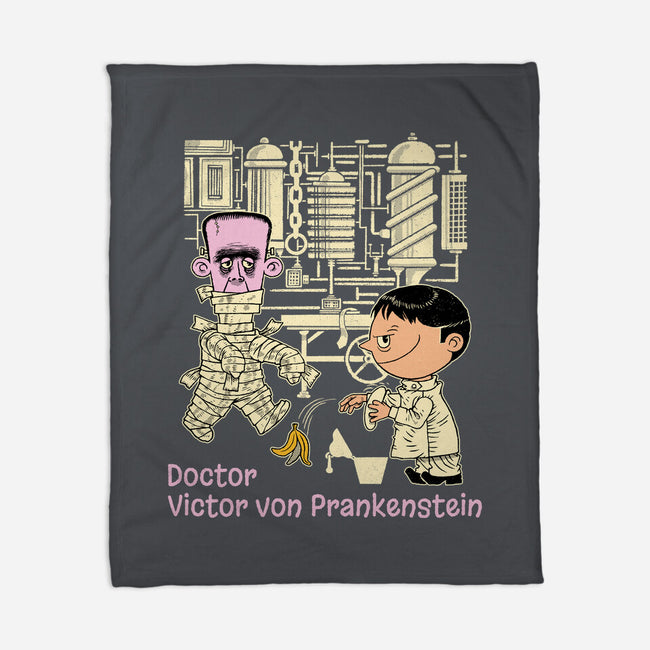 Doctor Victor Von Prankenstein-None-Fleece-Blanket-imisko