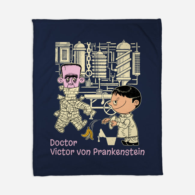 Doctor Victor Von Prankenstein-None-Fleece-Blanket-imisko