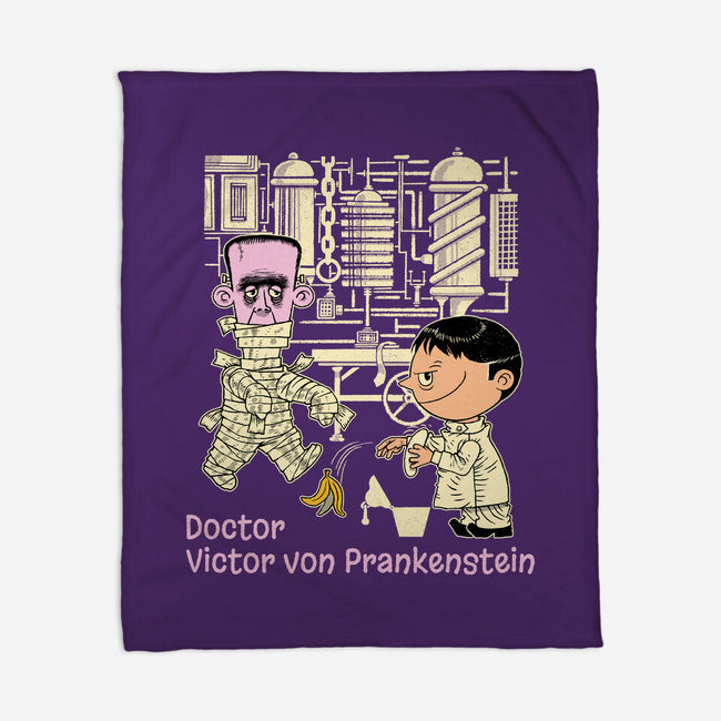 Doctor Victor Von Prankenstein-None-Fleece-Blanket-imisko