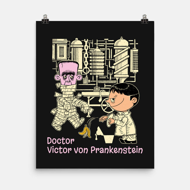 Doctor Victor Von Prankenstein-None-Matte-Poster-imisko