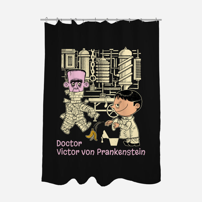 Doctor Victor Von Prankenstein-None-Polyester-Shower Curtain-imisko