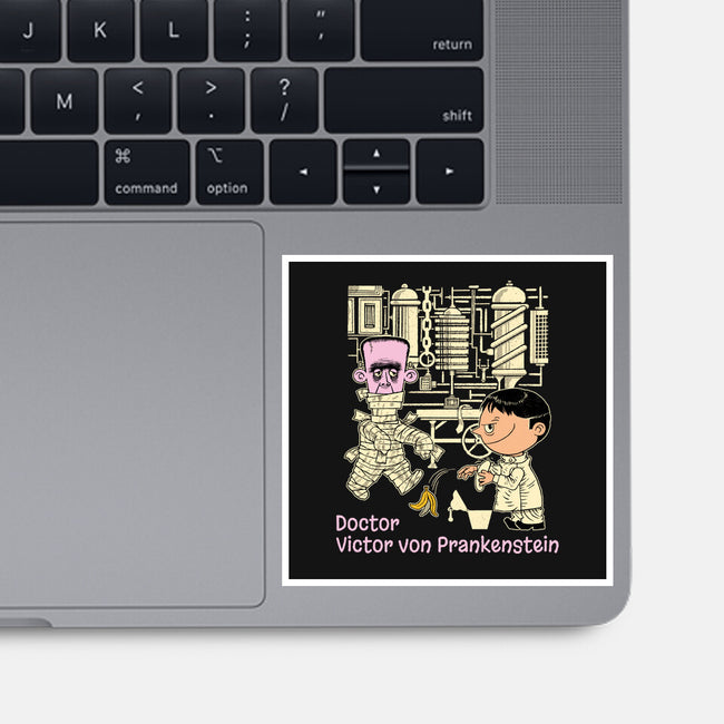 Doctor Victor Von Prankenstein-None-Glossy-Sticker-imisko