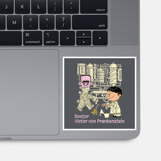 Doctor Victor Von Prankenstein-None-Glossy-Sticker-imisko