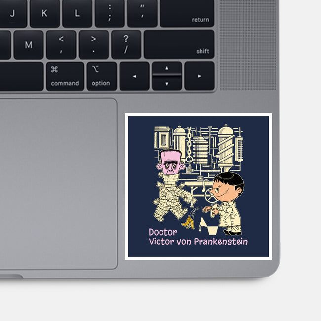 Doctor Victor Von Prankenstein-None-Glossy-Sticker-imisko