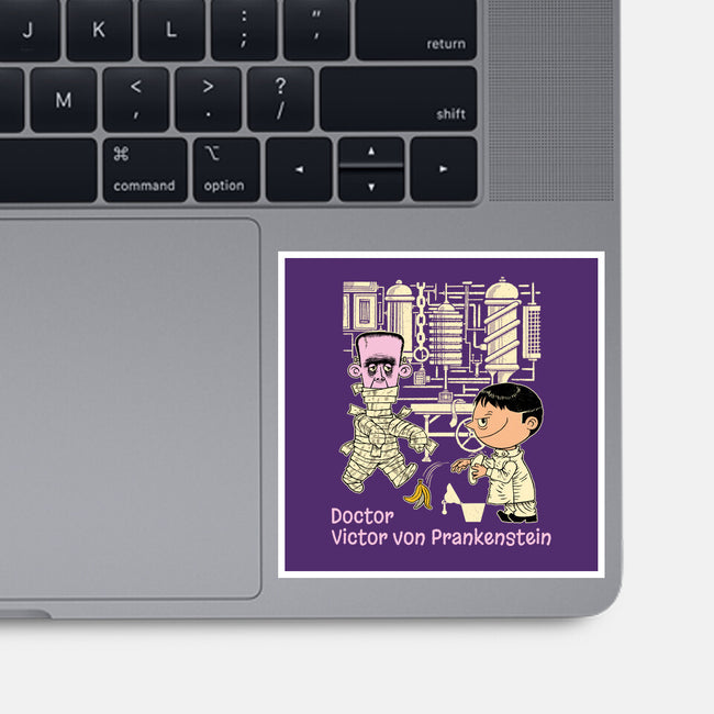 Doctor Victor Von Prankenstein-None-Glossy-Sticker-imisko
