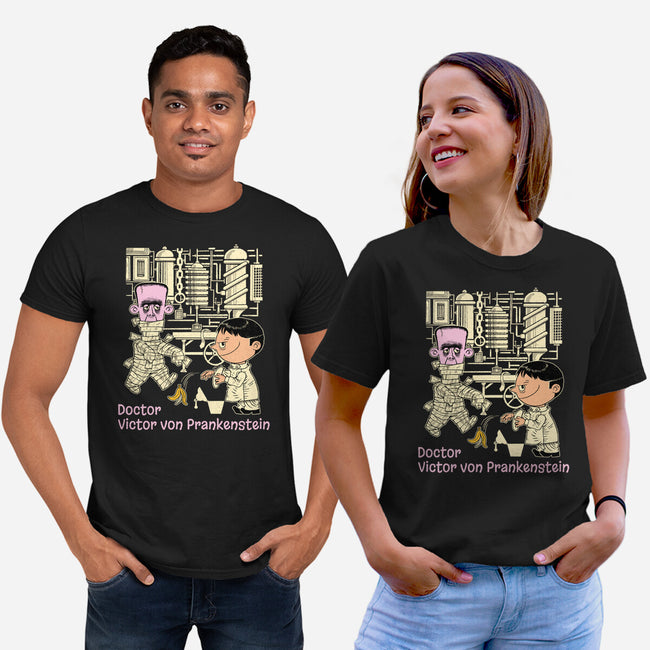 Doctor Victor Von Prankenstein-Unisex-Basic-Tee-imisko