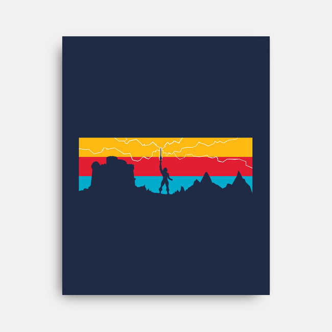 Vintage Hero-None-Stretched-Canvas-mekazoo