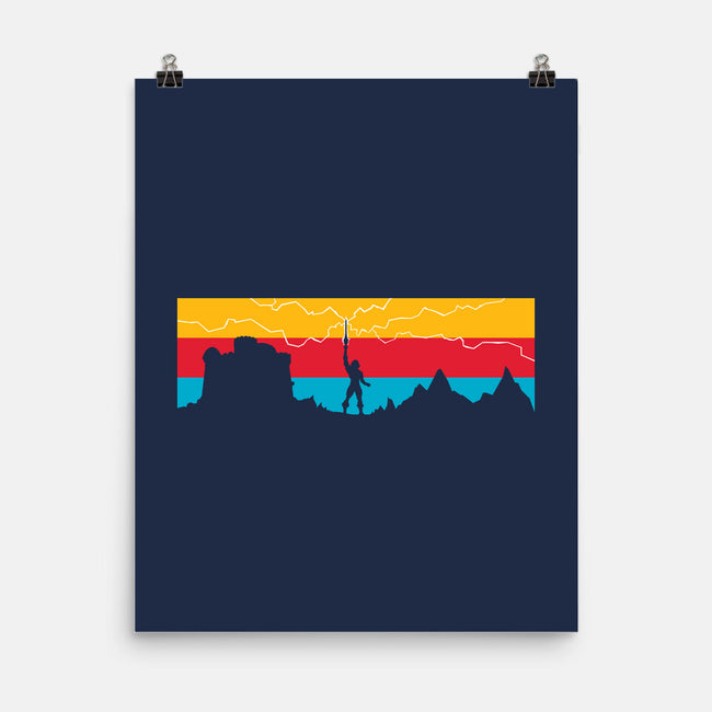 Vintage Hero-None-Matte-Poster-mekazoo