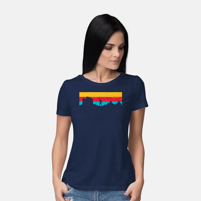 Vintage Hero-Womens-Basic-Tee-mekazoo