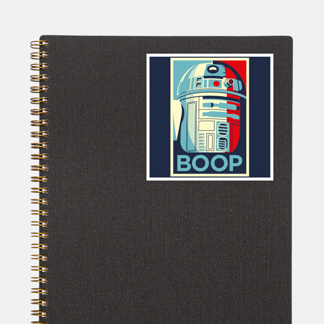 Droid Propaganda-None-Glossy-Sticker-mekazoo