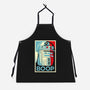 Droid Propaganda-Unisex-Kitchen-Apron-mekazoo
