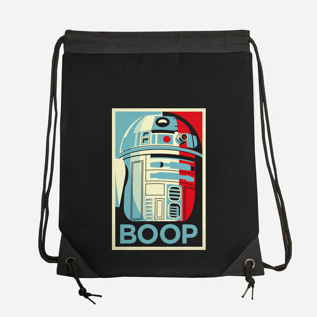 Droid Propaganda-None-Drawstring-Bag-mekazoo