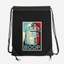 Droid Propaganda-None-Drawstring-Bag-mekazoo