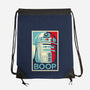 Droid Propaganda-None-Drawstring-Bag-mekazoo