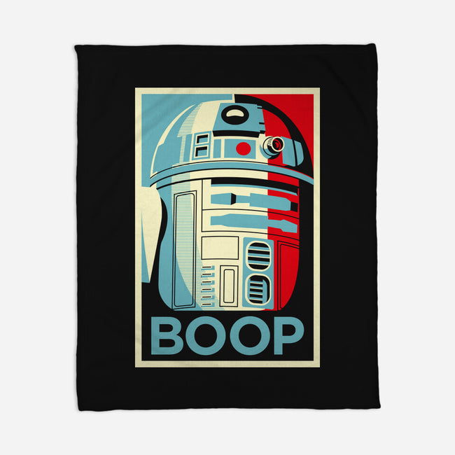 Droid Propaganda-None-Fleece-Blanket-mekazoo