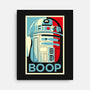 Droid Propaganda-None-Stretched-Canvas-mekazoo
