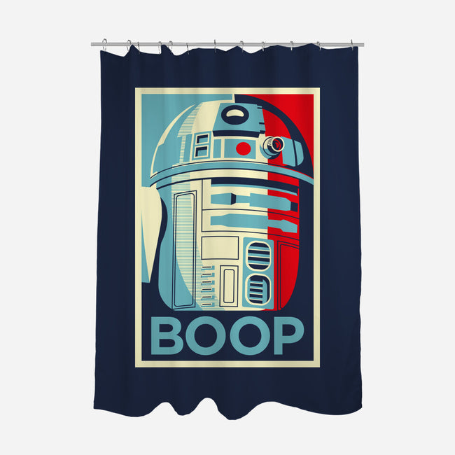Droid Propaganda-None-Polyester-Shower Curtain-mekazoo