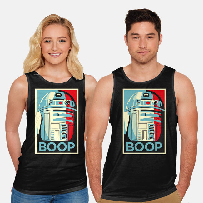 Droid Propaganda-Unisex-Basic-Tank-mekazoo