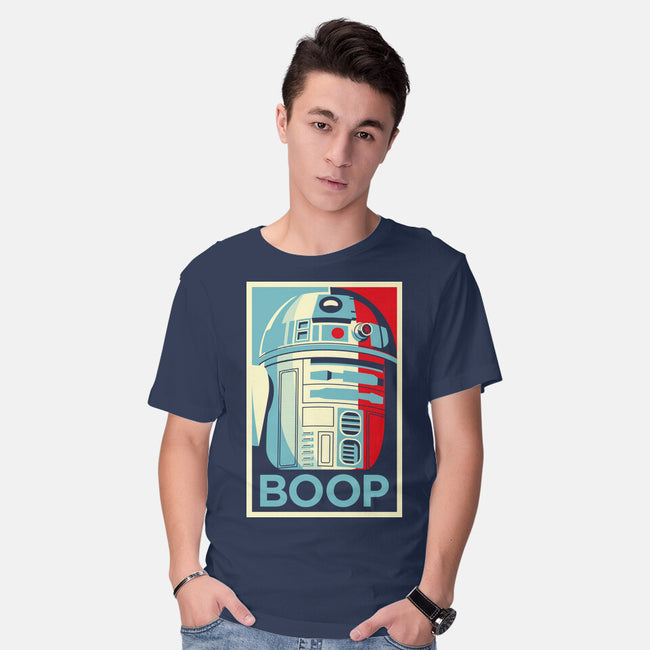 Droid Propaganda-Mens-Basic-Tee-mekazoo