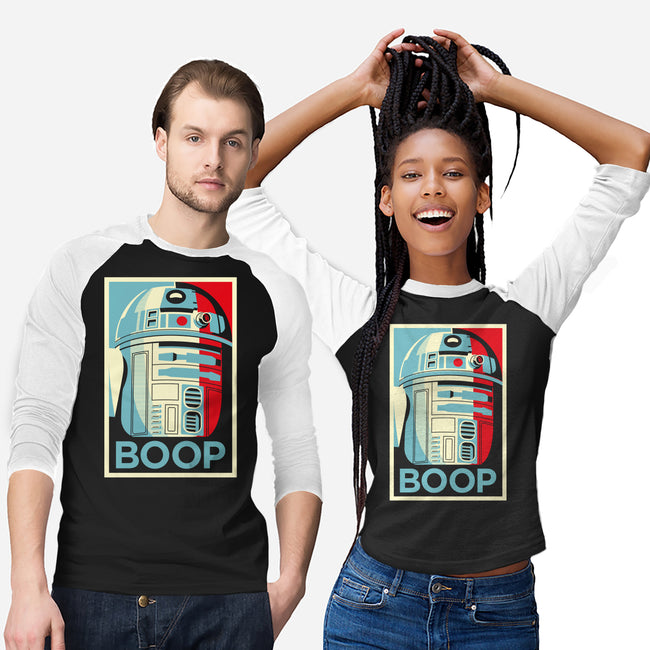 Droid Propaganda-Unisex-Baseball-Tee-mekazoo