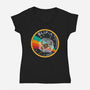 40 Eridani A B Vintage-Womens-V-Neck-Tee-DrMonekers