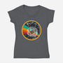 40 Eridani A B Vintage-Womens-V-Neck-Tee-DrMonekers