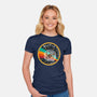 40 Eridani A B Vintage-Womens-Fitted-Tee-DrMonekers